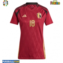 Belgien Orel Mangala #18 Heimtrikot Frauen EM 2024 Kurzarm